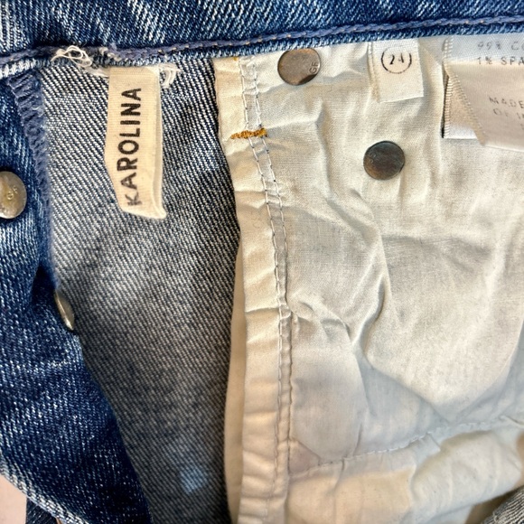 GRLFRND Karolina Distressed Jeans - Picture 6 of 7